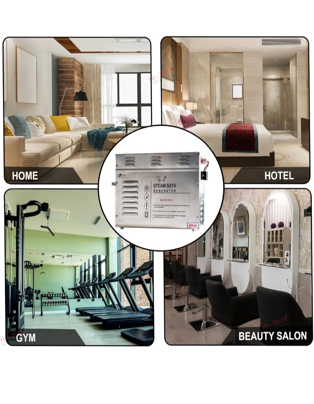 6kw SS Steam Bath Generator - Image 5