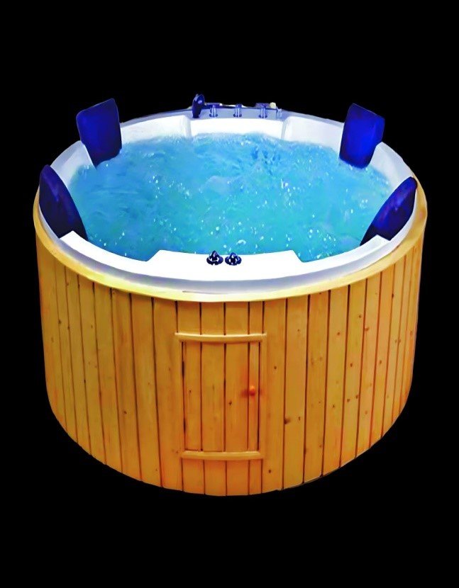 4 seater round spa jacuzzi - Image 2