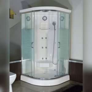 Steam room with shower