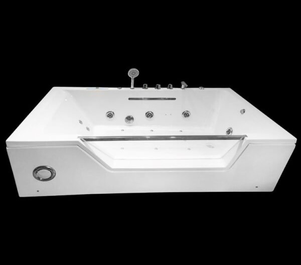 Rectangular Bath Jacuzzi Rectangle double seater jacuzzi bathtub - aarnabathconcept.in